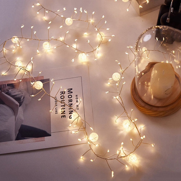 Skanto | Fyrverkeri Feer Twinkle Klynge Lysstring