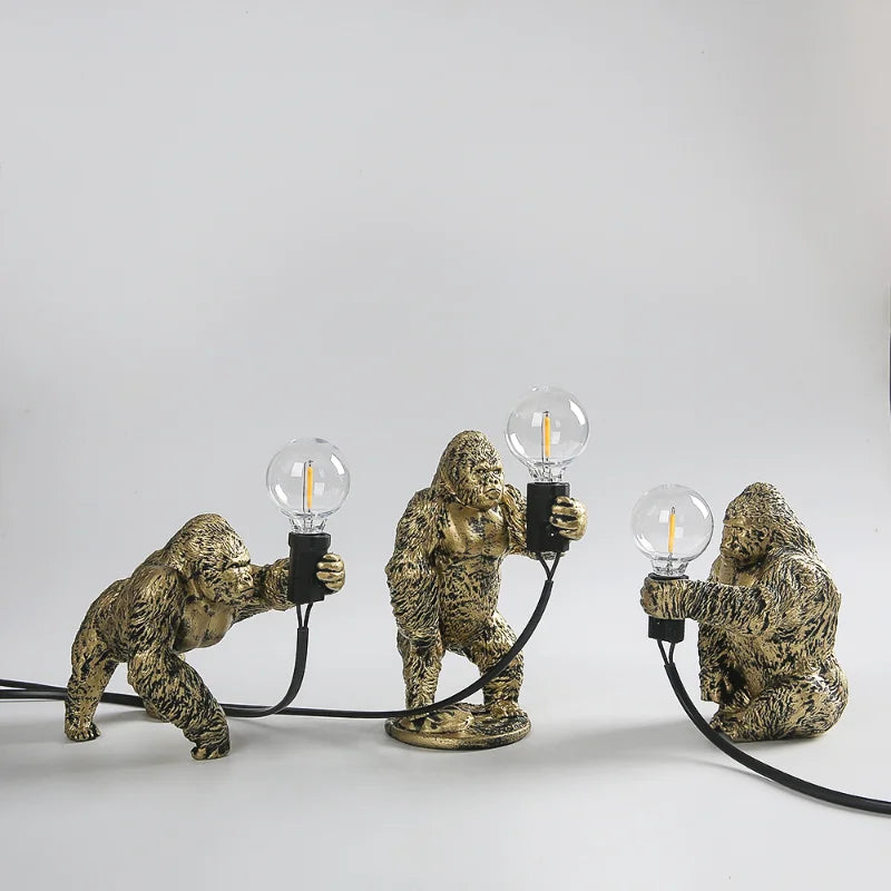 Skanto | Sint Gorilla Bord Nattlampe