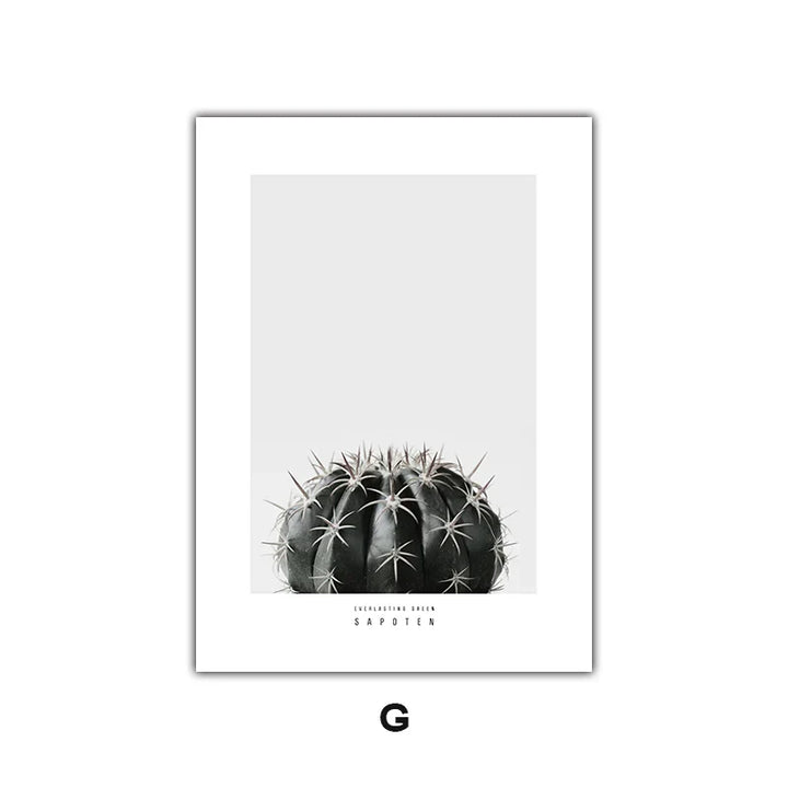 Minimalistiske Grønne Blader Moderne Botaniske Eksemplar Veggkunst Kunstneriske Lerretsutskrifter Galleri Veggbilder For Stue Spisestue Kunst Dekor | Skanto