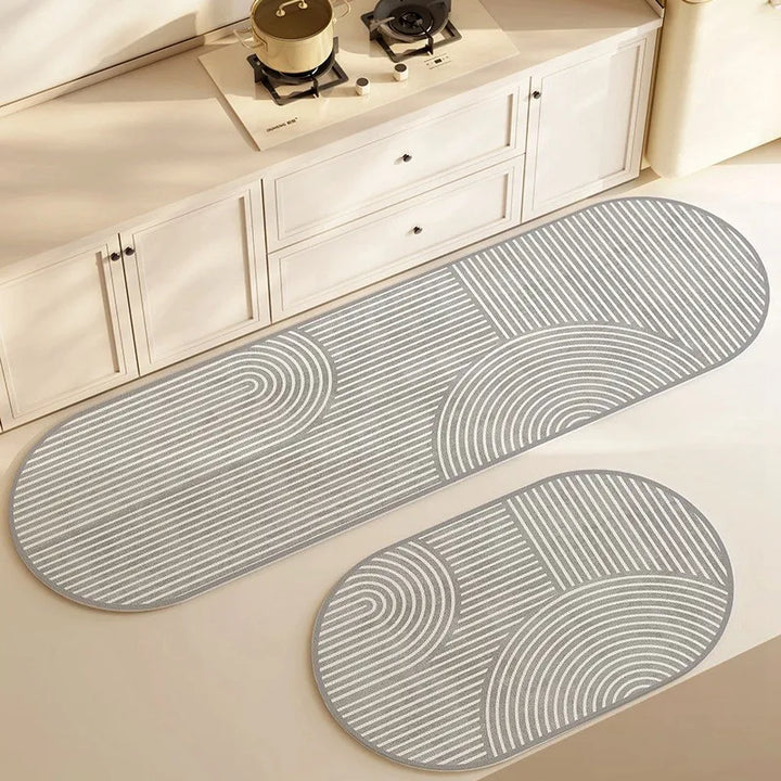 Rutschfester SoftGrip-Teppich – Saugfähiger, waschbarer Teppich für jeden Raum