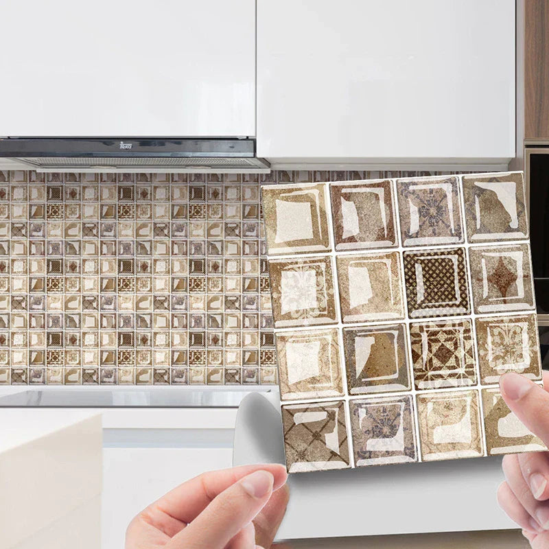 DecoMosaic 3D Mosaikkveggflisetiketter Skanto