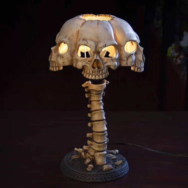 Skanto | Skeleton Skull Bordlampe