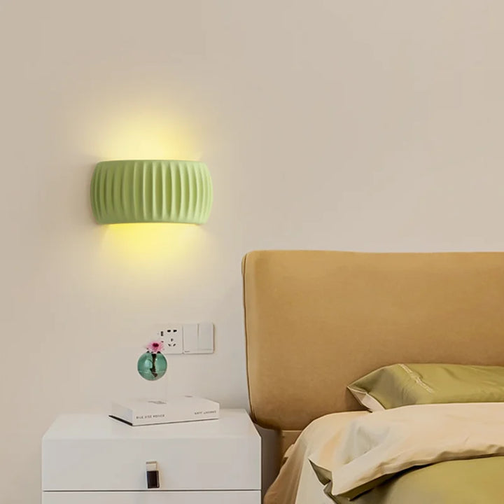Skanto | ResinGlow - Kunstnerisk Harpiks Vegglampe