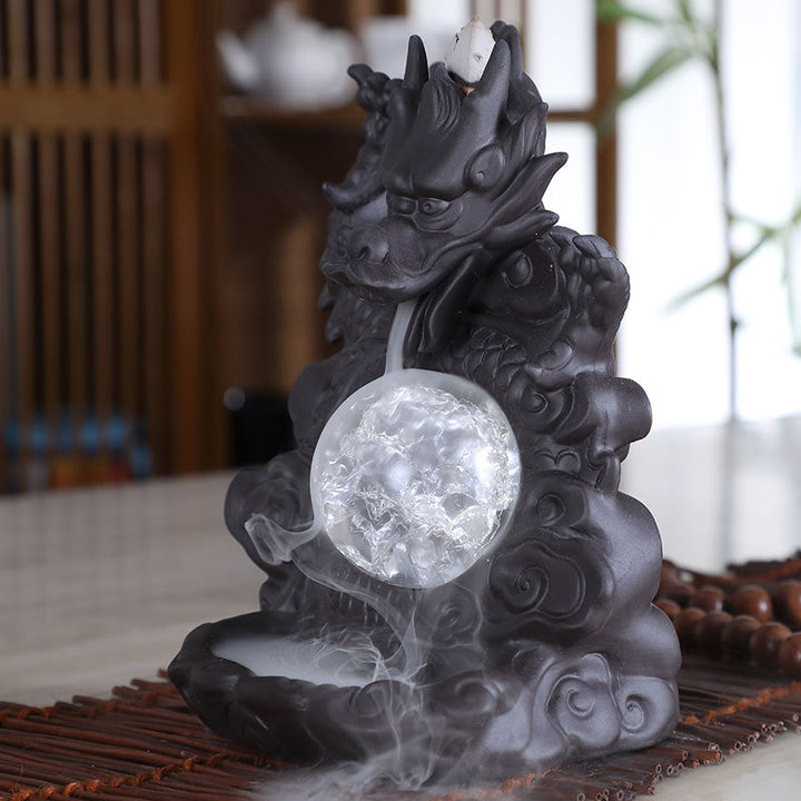 Mystic Dragon Lucky Clay Vannfall Brenner | Skanto