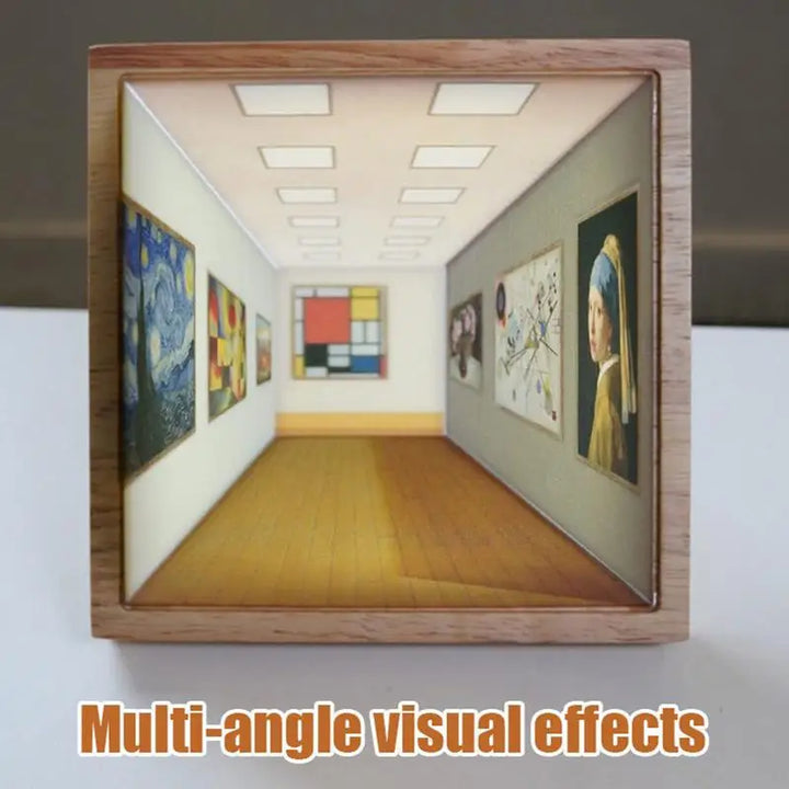 Skanto | 3D Vision Play Vegglampe Kunst