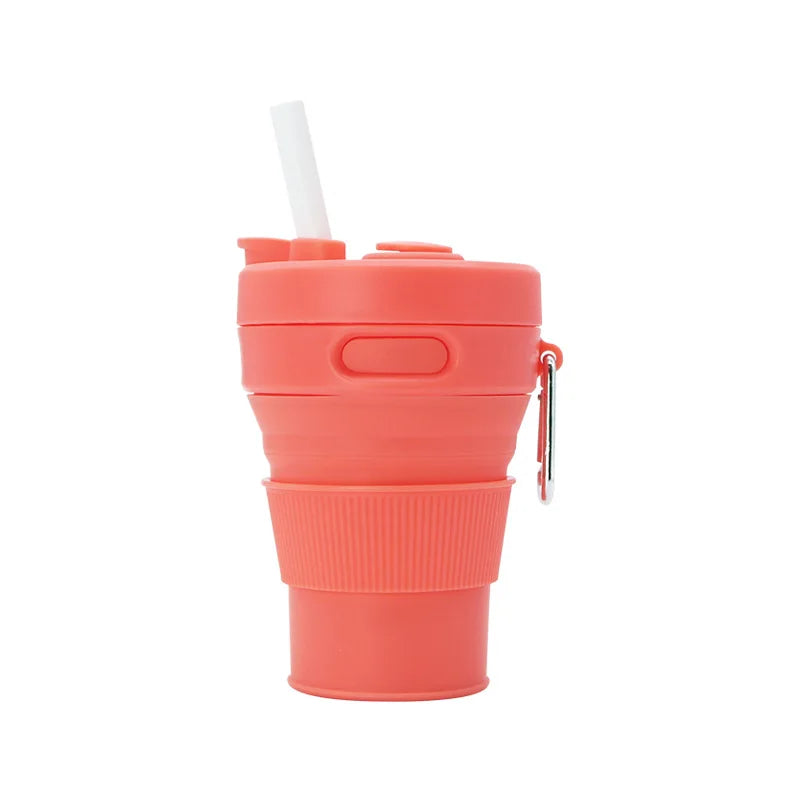 Gjenbrukbar Bærbar Sip-and-Go Sammenleggbar Kopp | Skanto