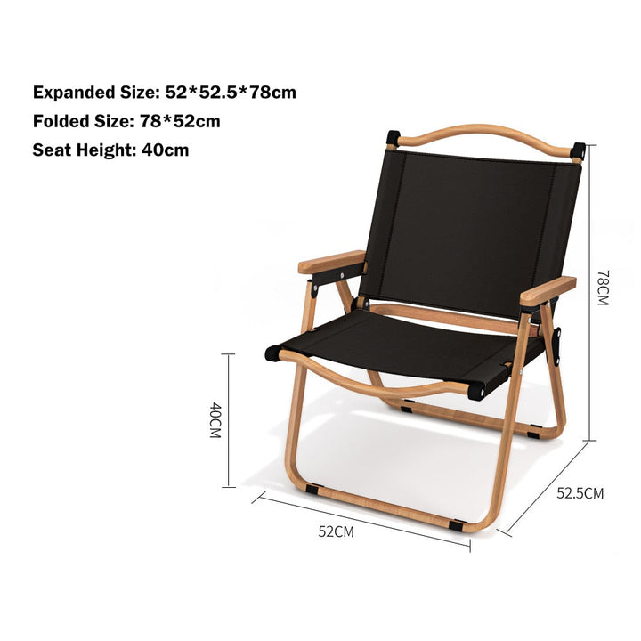 Foldbar Anywhere Comfort Utendørs Stol | Skanto