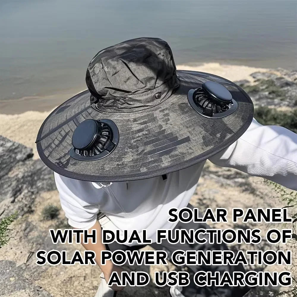 Solar Fan Bucket Hat | Skanto