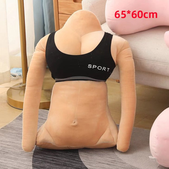 Skanto | Muskelmann Sterk Kosedyr Body Pillow Pute