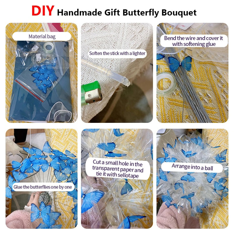 Skanto | Diy Sommerfugl Buketter