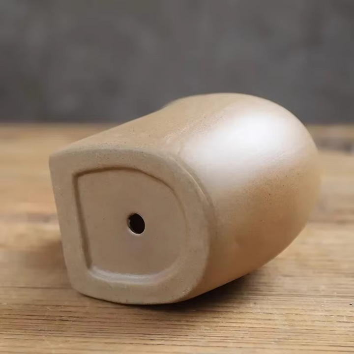 Skanto | Håndlaget Dyre Keramikk Succulent Potter, Små Pustende Skrivebordsplantere