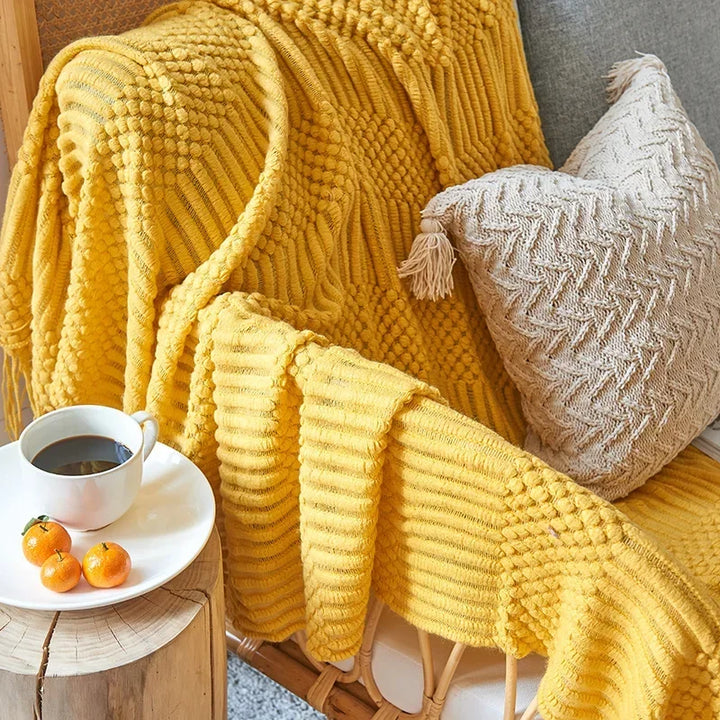 Skanto | Nordic Style Dick Strikket Teppe