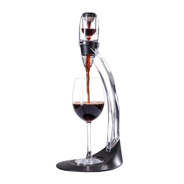 Skanto | VinaLuxe vinlufting med filter | Umiddelbar full aroma | Mykere tanniner | Moderne design