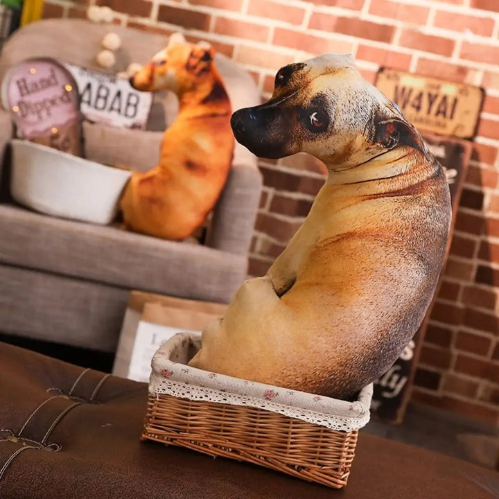 Skanto | Realistiske Hundemyke Hund Plush Puter