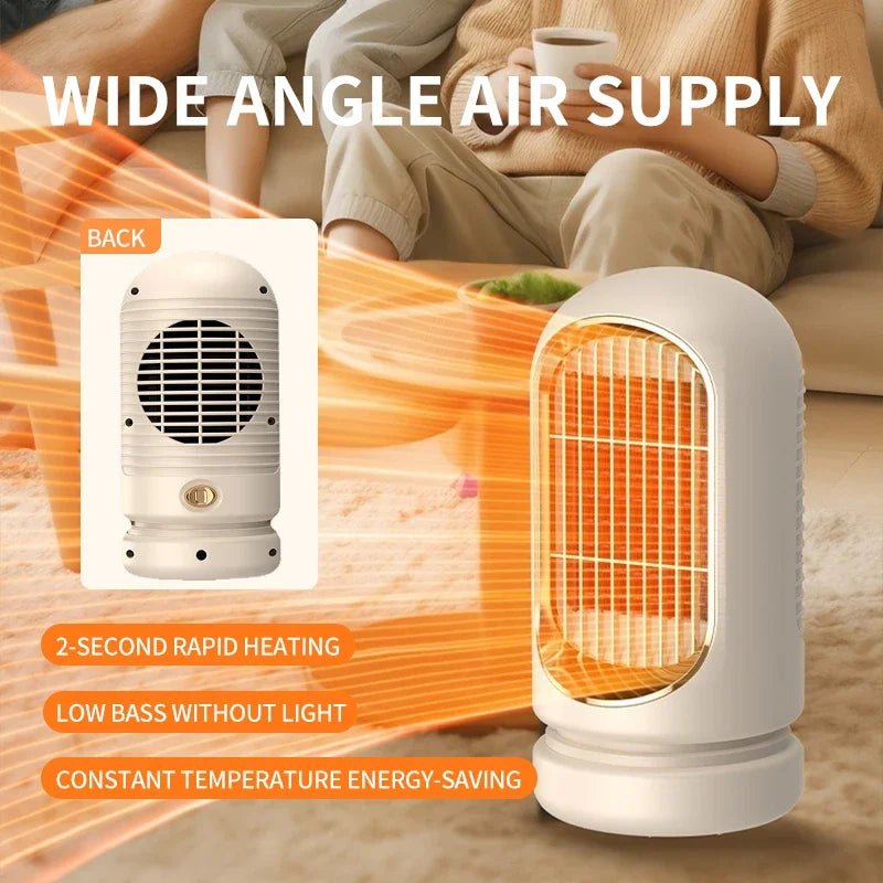 Skanto | AuroHeat Smart Heater | Intelligent Ceramic Heater | 2-sekunders Rask Heating | Konstant Temperatur & Energisparing