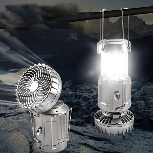 Bygget-in Vifte Fiske LED Teltlampe | Skanto