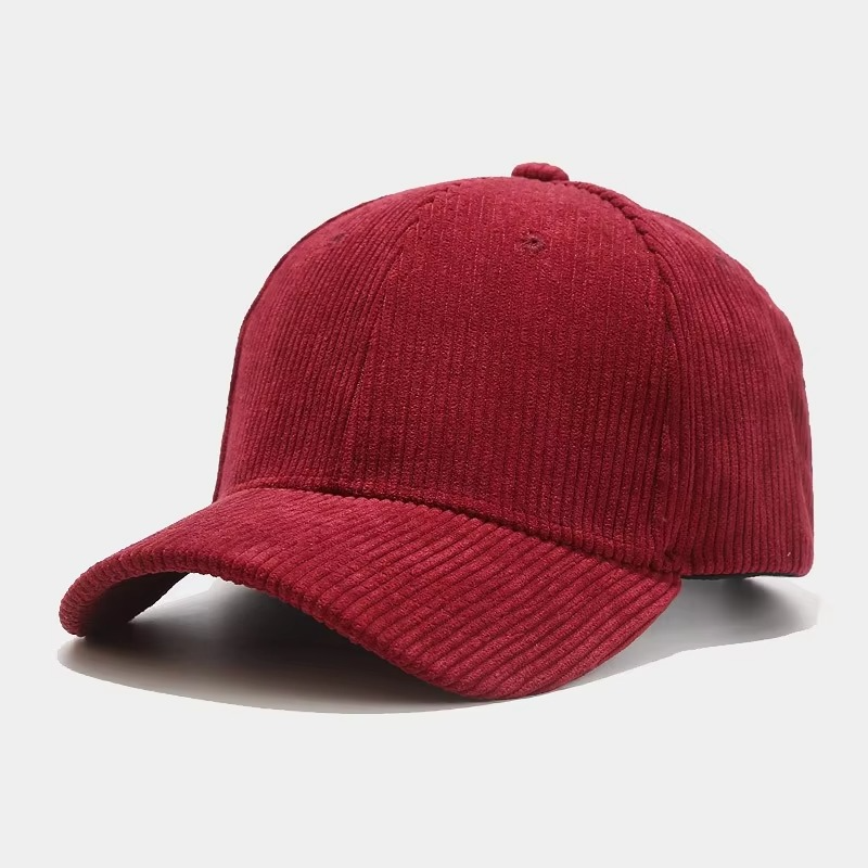 Skanto | Vintage kordfløyel baseball cap justerbar unisex