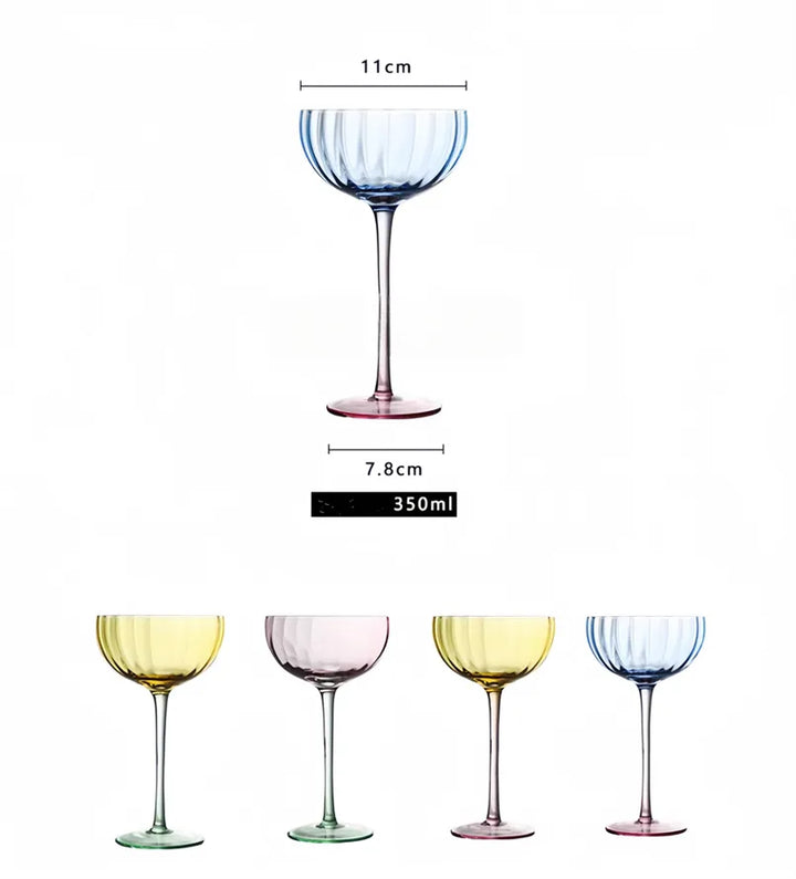 Skanto | Farget Gresskar Glassvarer