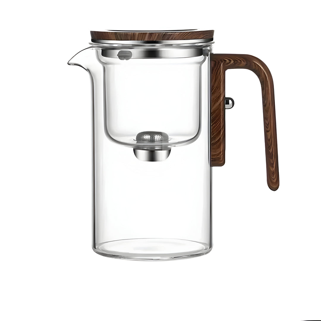 TranquilSip Tekanne – Glass-tekanne med magnetisk lukking