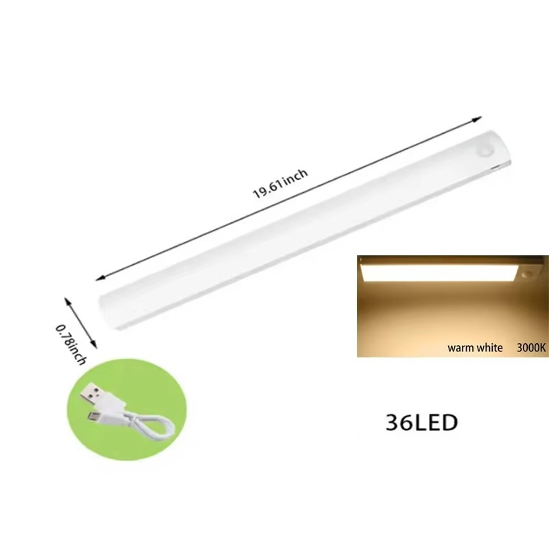 Skanto | Smart Sensor LED Nattlys - Bevegelsesaktivert, Lysdempbar & Oppladbar