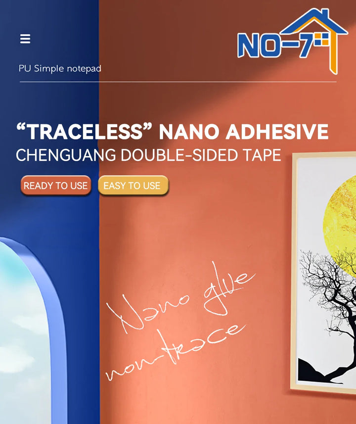 Skanto | Dobbeltsidig nano tape - 2Pcs