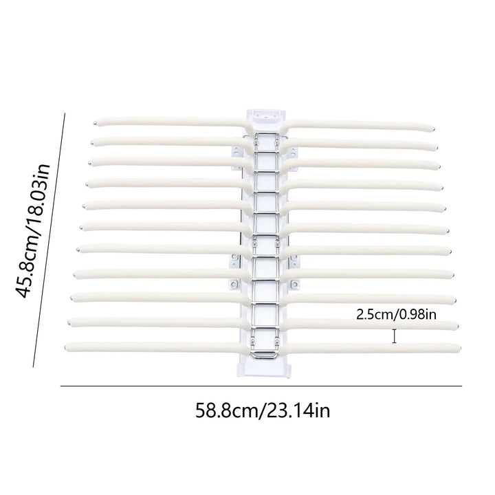 Smart Slide-Out Rail Tuch-Organizer | Skanto