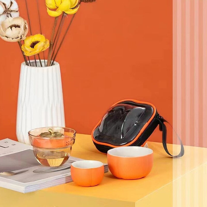 Skanto | Mini Pumpkin Keramikk tekoppsett