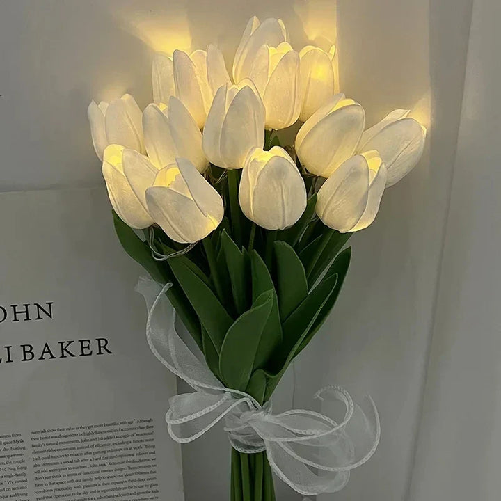 TulipGlow - Bærbar LED Tulip Nattlys Skanto
