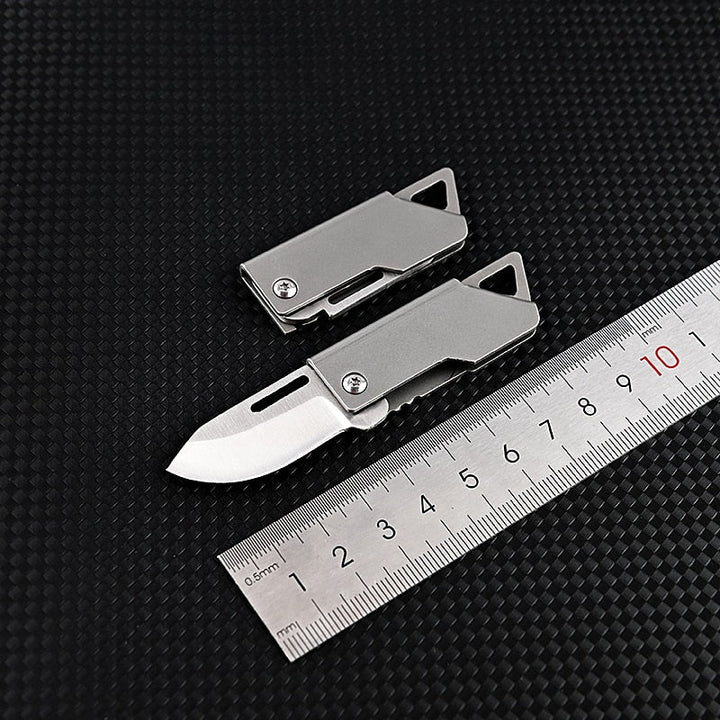 Foldbar Master Rustfritt Stål Overlevelse Mini Kniv | Skanto