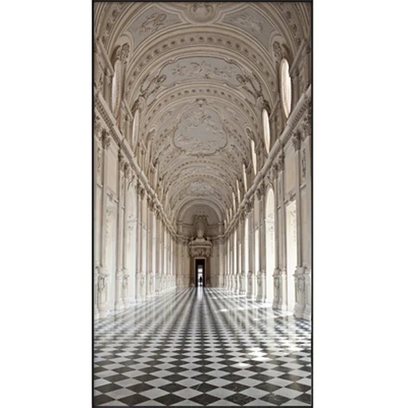 Moderne Abstrakt Minimalistiske Buemotiver Arkitektur Veggkunst Fine Art Lærred Utskrifter Bilder For Inngangshall Foyer Stue Hjemmekontor Dekor | Skanto