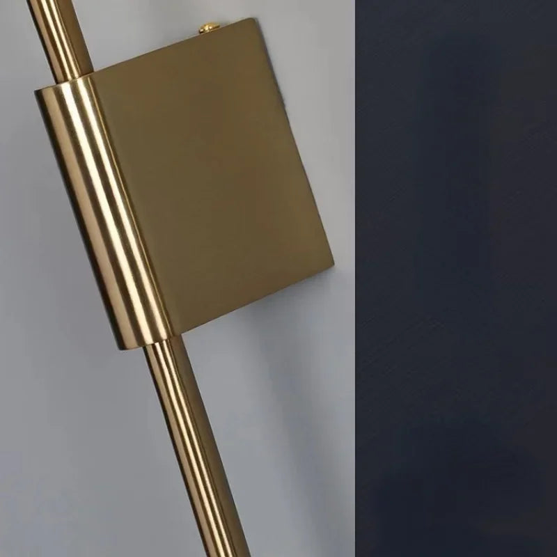 Skanto | AuraGold – Elegant Gullvegglampe for LED-belysning