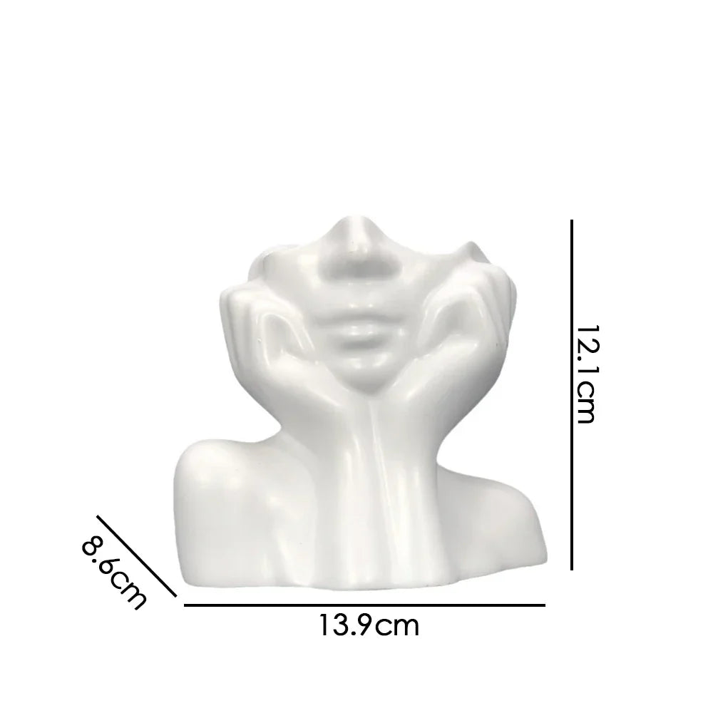 Skanto | Cheerful Lucky Flower Pot Sculpture