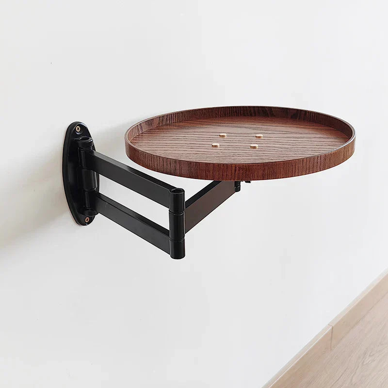 Teleskopisk veggmontert minibord for kaffe