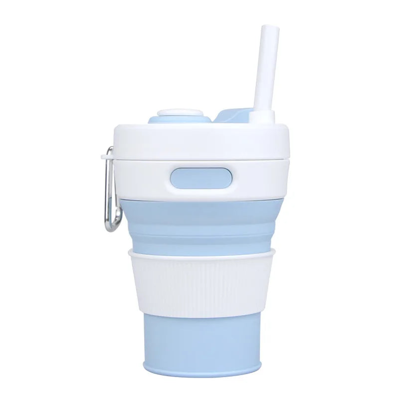 Gjenbrukbar Bærbar Sip-and-Go Sammenleggbar Kopp | Skanto