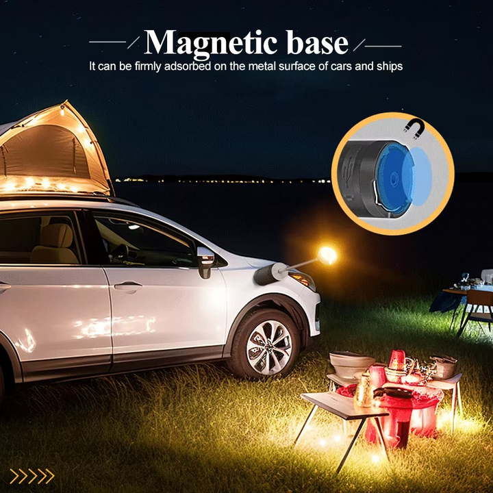 Skanto | Multifunksjonell LED Campinglykt & Stativ