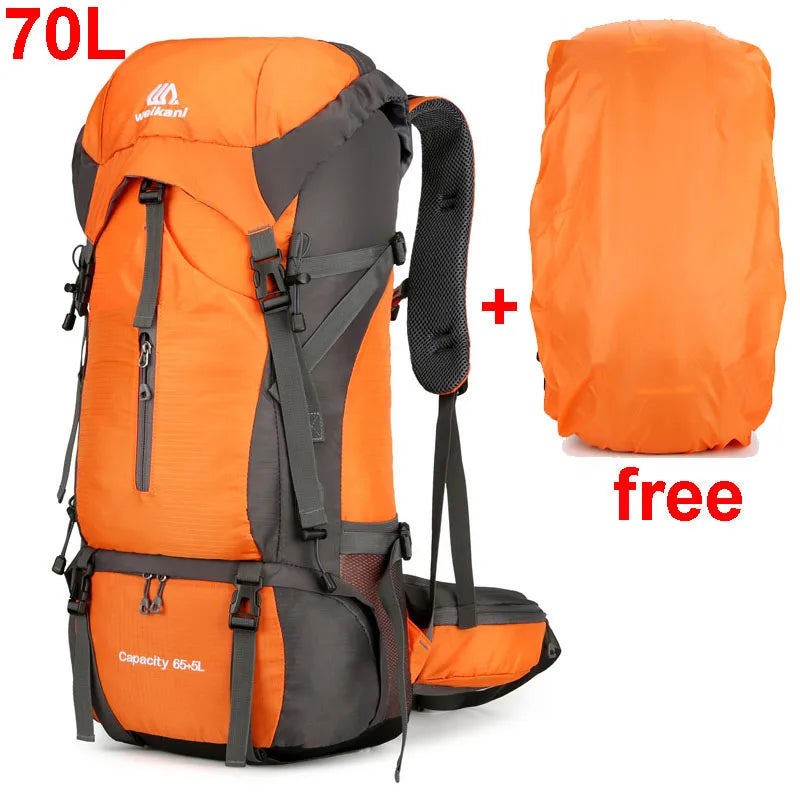 Alpivento 70L tursekk med regntrekk | Skanto