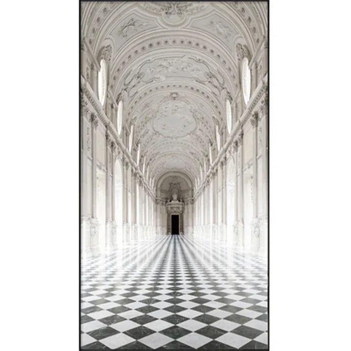 Moderne Abstrakt Minimalistiske Buemotiver Arkitektur Veggkunst Fine Art Lærred Utskrifter Bilder For Inngangshall Foyer Stue Hjemmekontor Dekor | Skanto