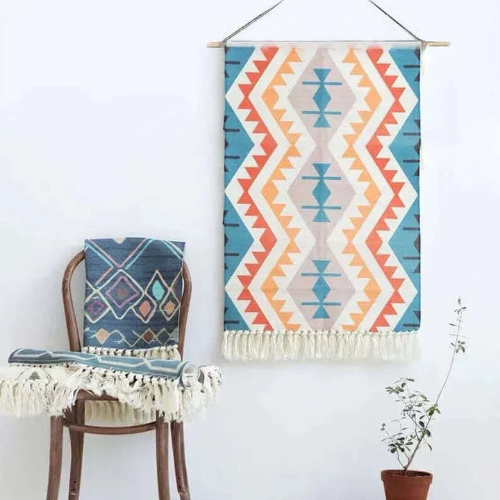 Skanto | Makrame Henge Bomulls Teppe