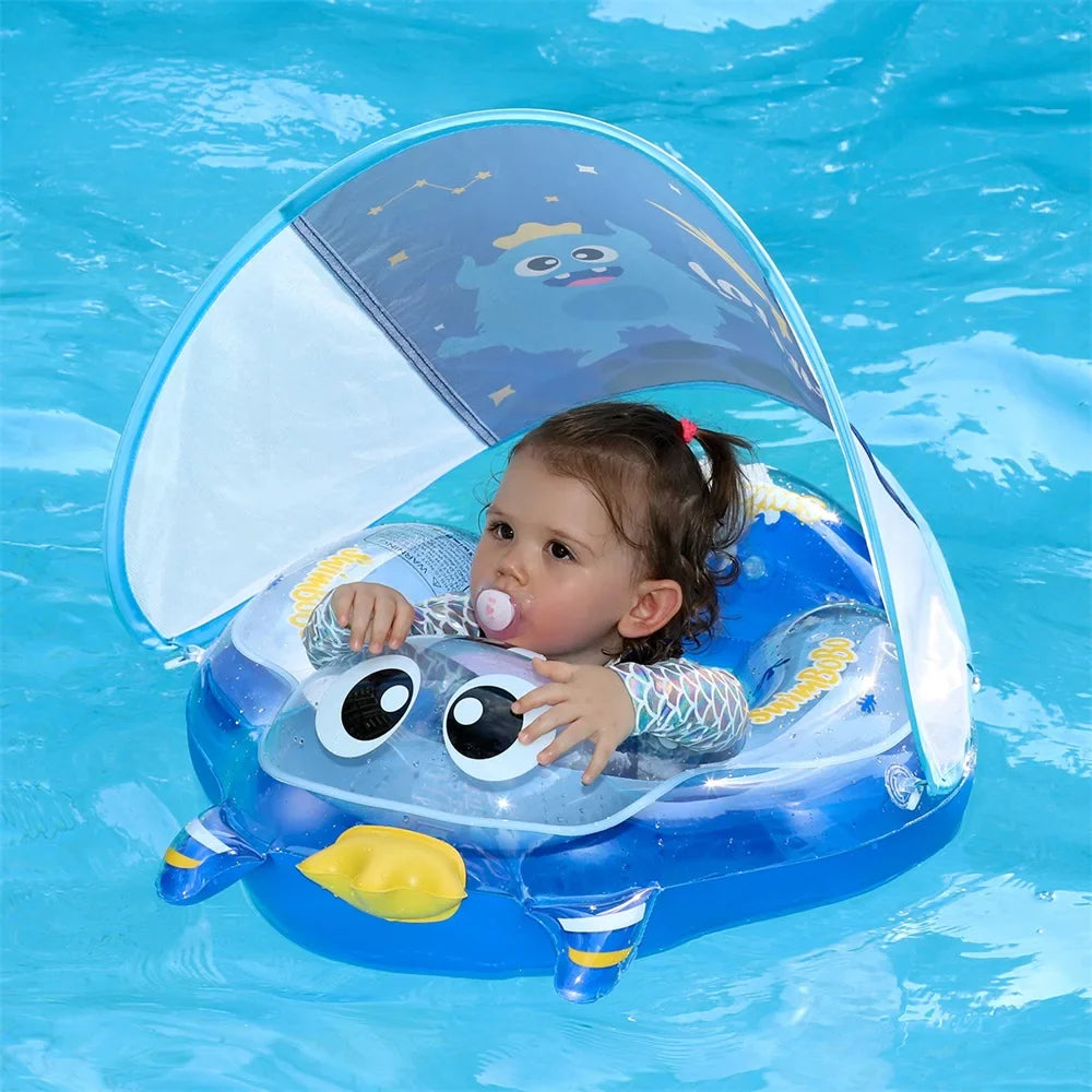 Skanto | Baby svømmering AquaBear | Sikker svømme moro for babyer | For 6–36 måneder | Miljøvennlig PVC