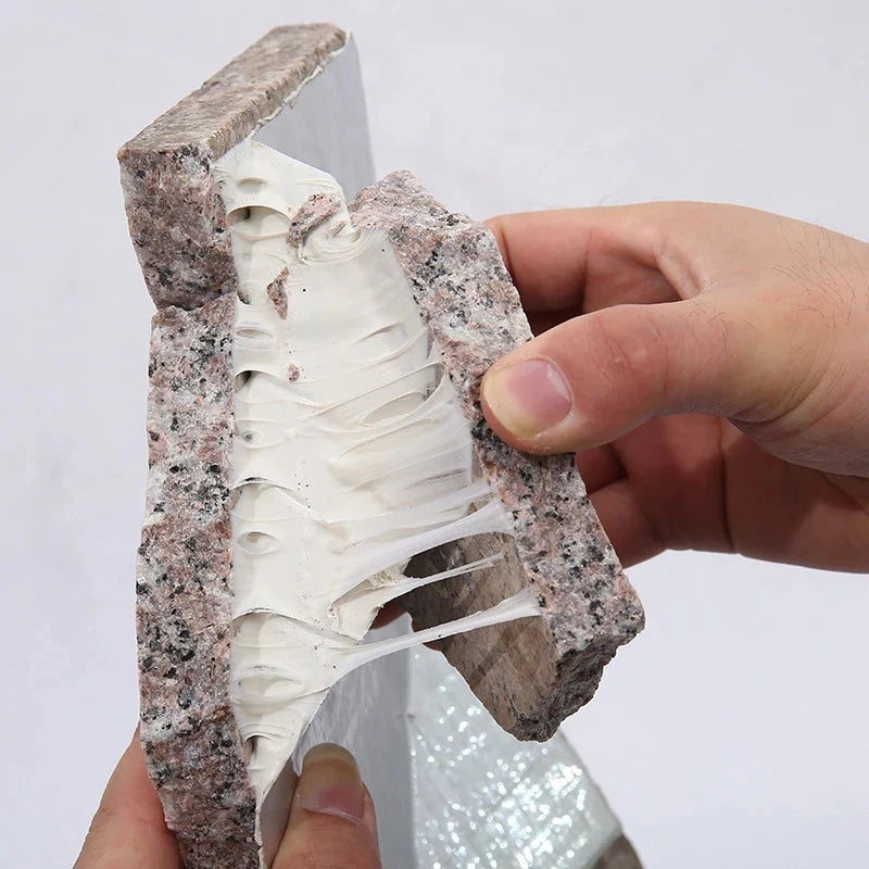 Skanto | Varmebestandig vanntett tape - Aluminiumfolie tykkere butylbånd for vegg-, basseng-, takfyllingsreparasjon - selvklebende duct tape