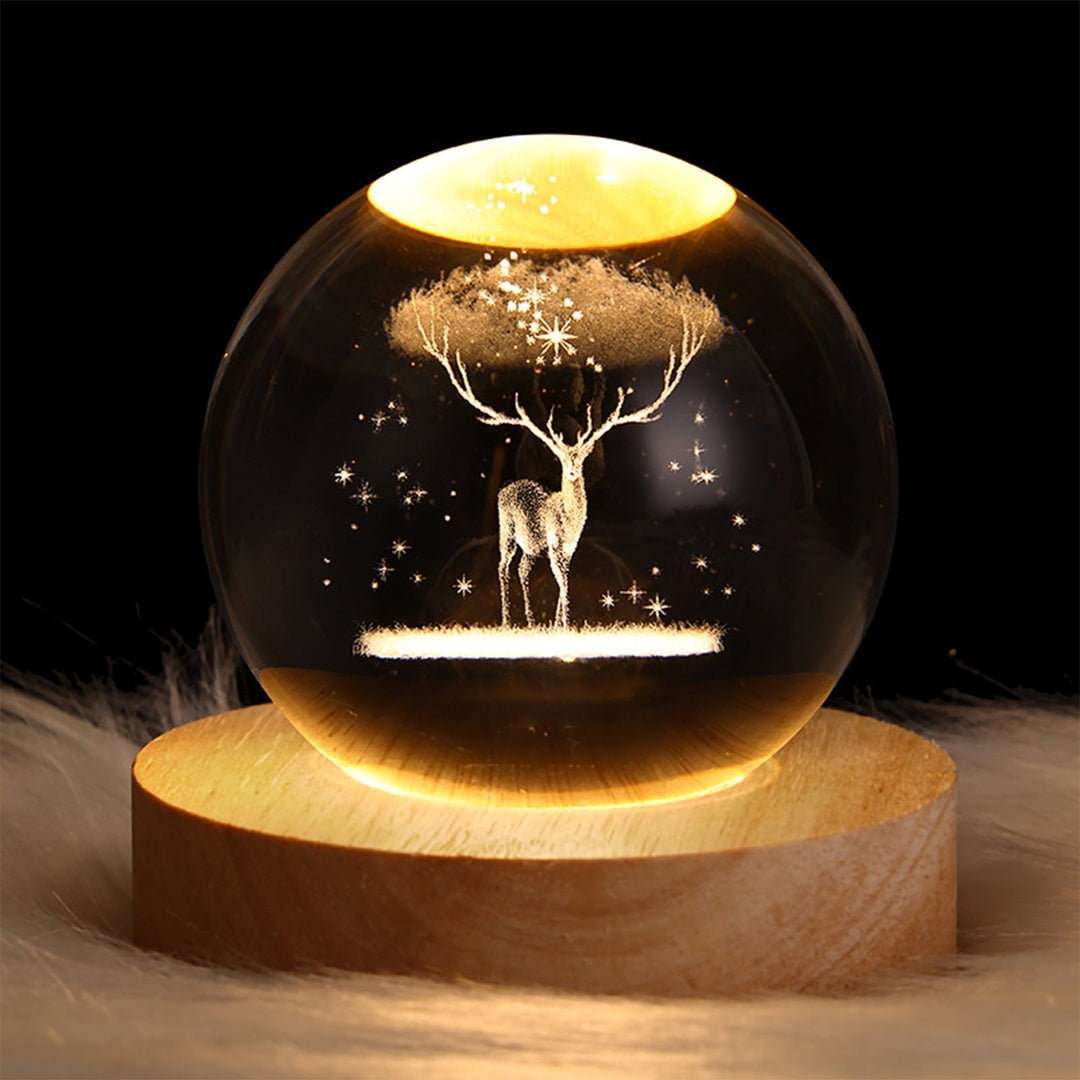 Skanto | Crystal Light Ball | Unik dekorasjon for hjemmet