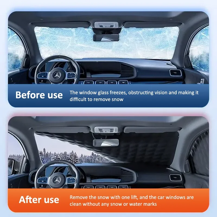 Skanto | AllWeather Shield – Magnetisk Vindskjerm Beskytter for Bil, Anti-Frost & UV