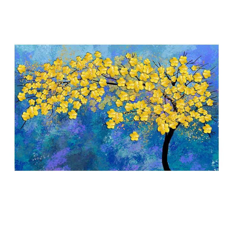 Abstrakt Floral Stor Blomster Petal Trevegg Kunst Fine Art Lærredsutskrifter Bilde For Stue Soverom Salong Kunst Dekor | Skanto