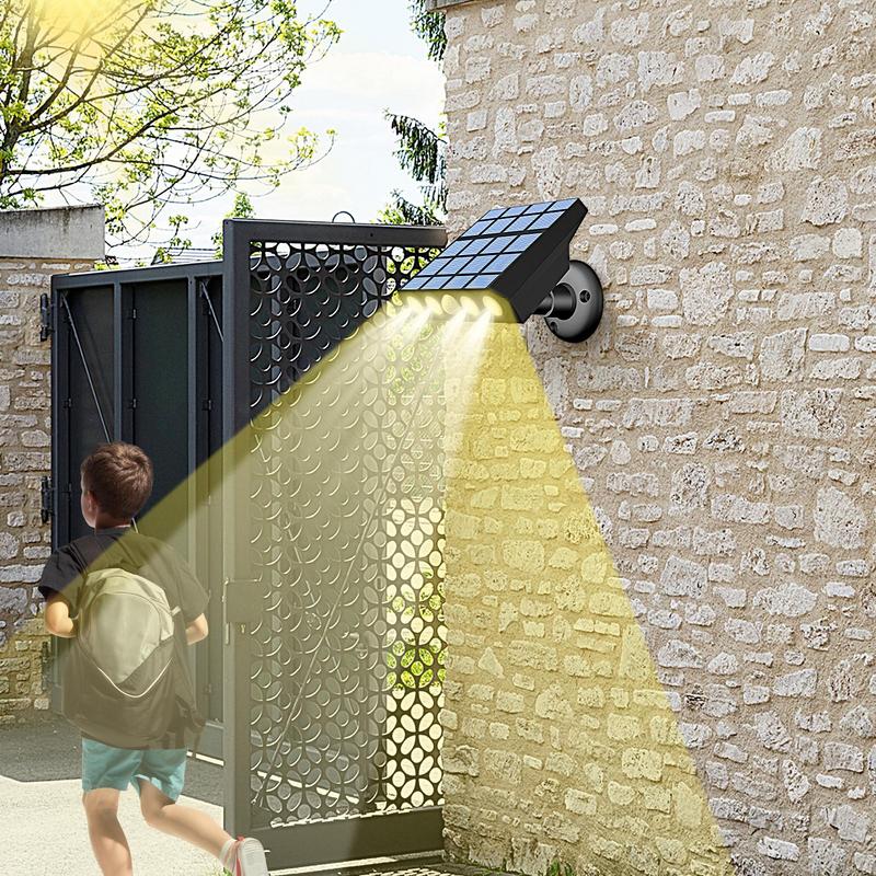 LED Utendørs Vegglampe – Sikkerhetslampe med Bevegelsesdetektor Skanto