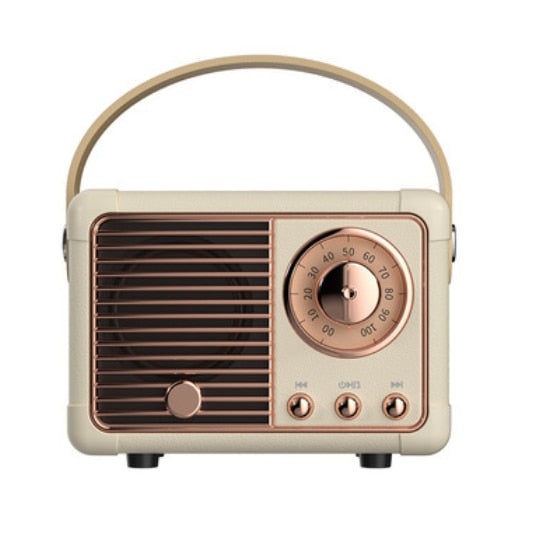 Skanto | Mini Retro Radio Bluetooth Høyttaler