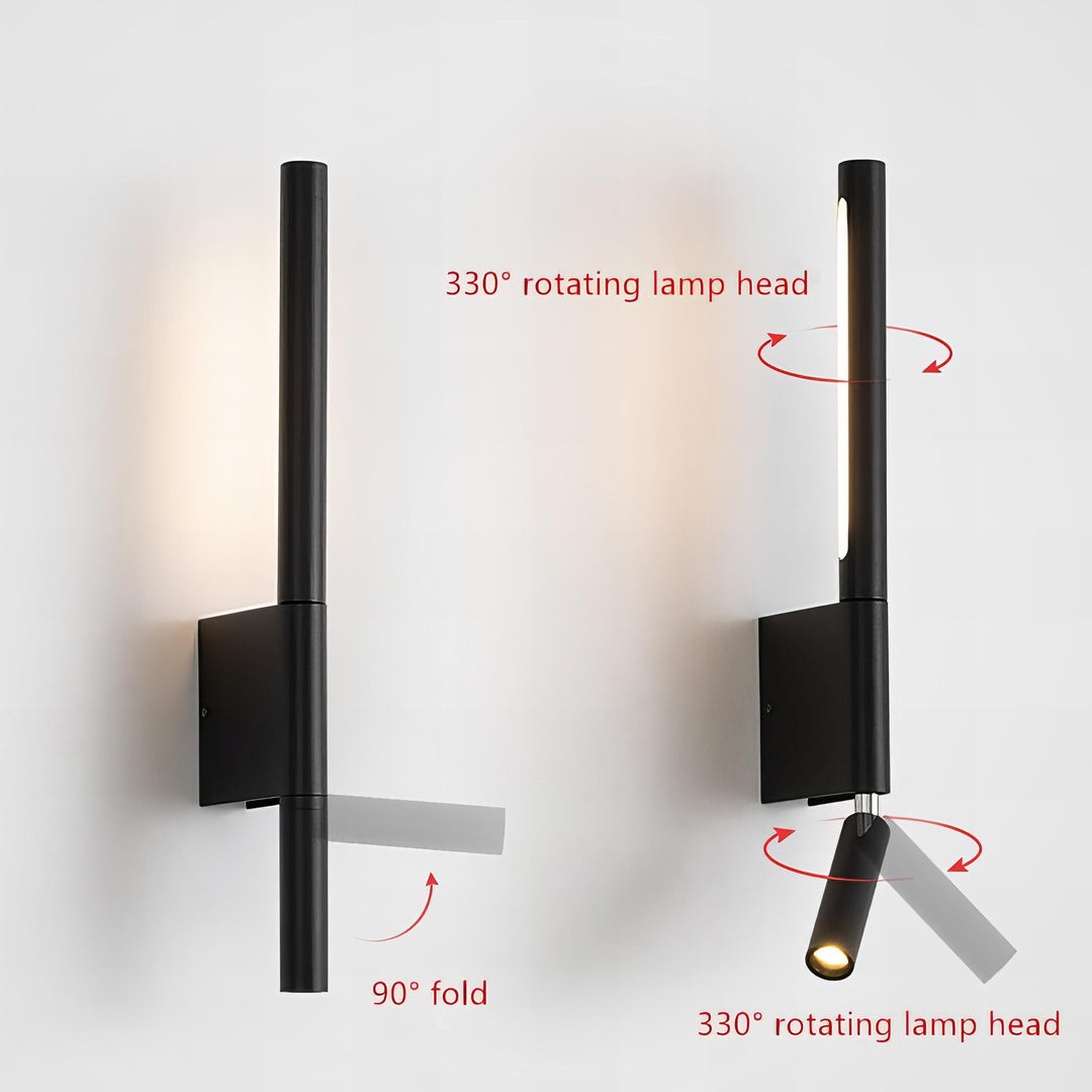 Orbit Justerbar Roterende Vegglampe | Skanto
