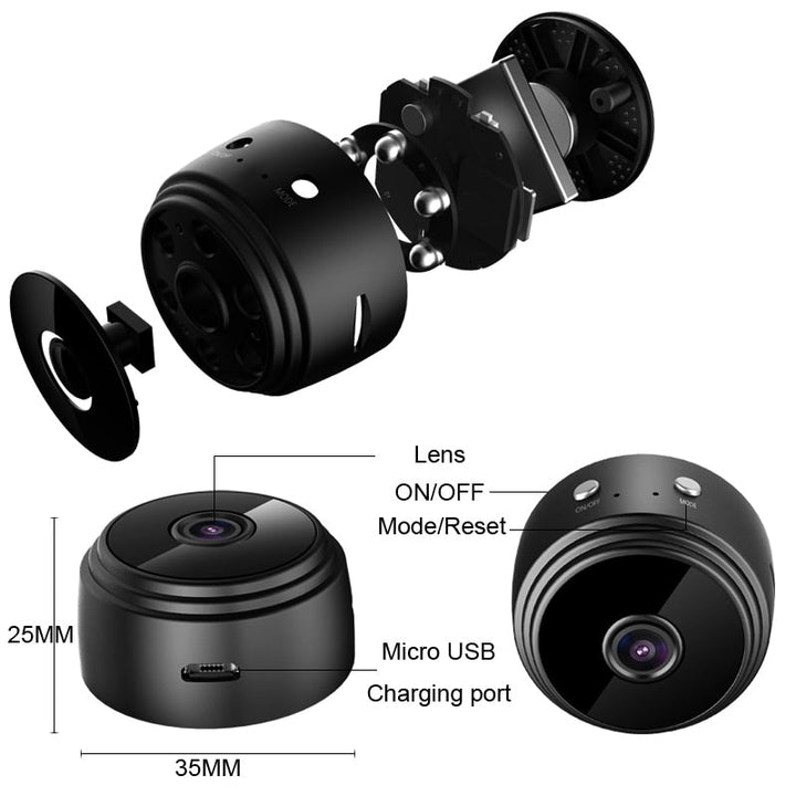 Mini Eye Guard Smart Wifi Kamera | Skanto