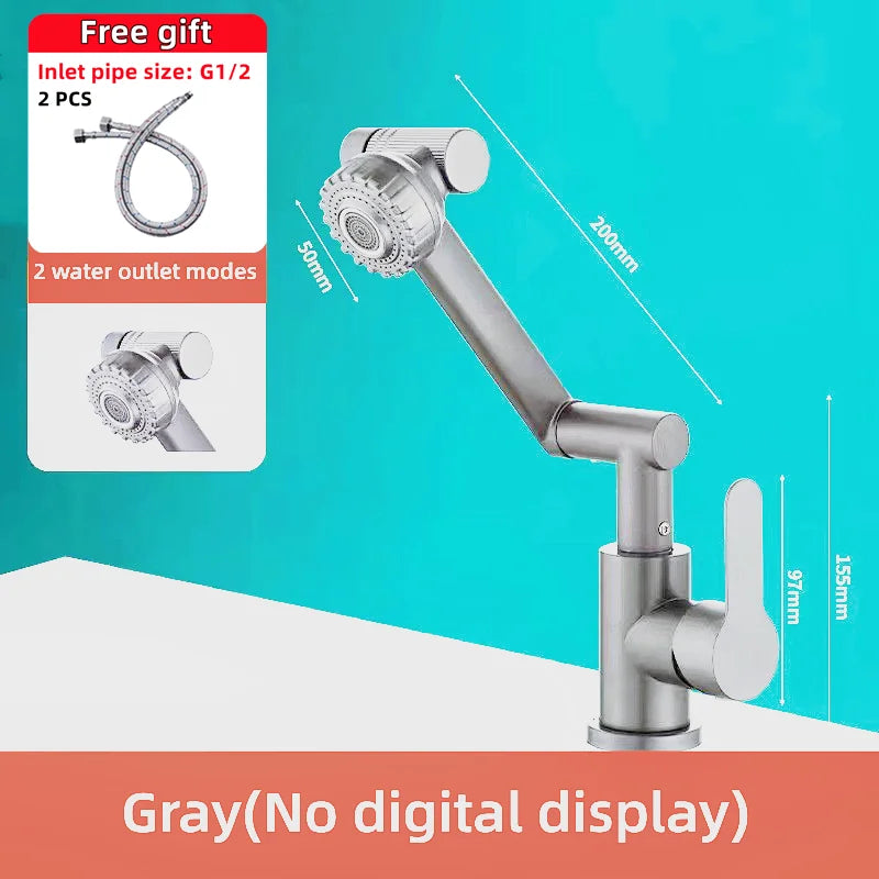 Skanto | Digital Display Rotatable Japansk Stil Badekran