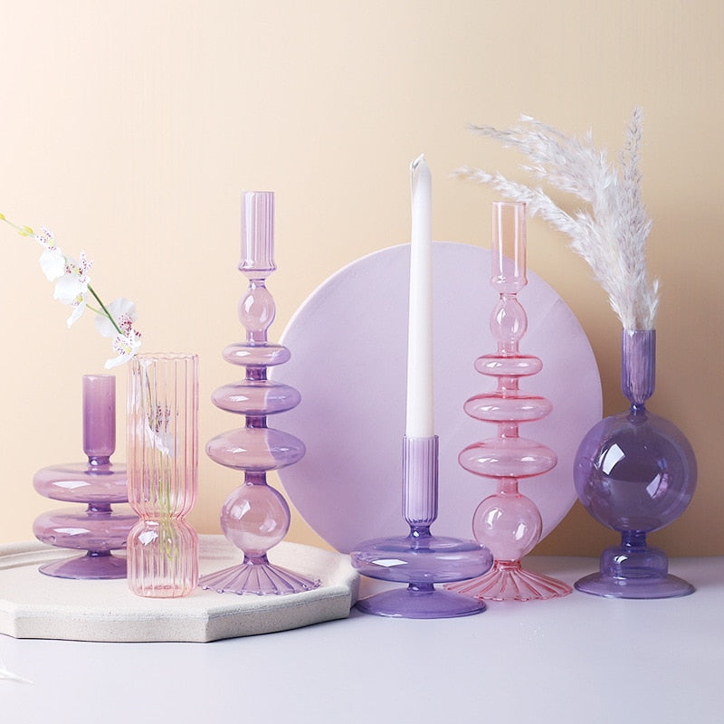 Skanto | Lilla Lysestake laget av Glass