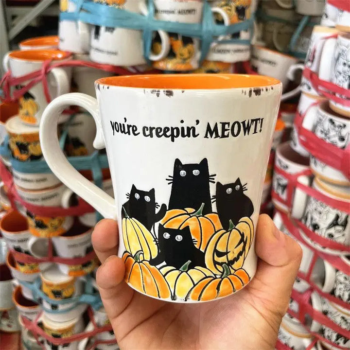 Spooky Sips Halloween Kaffekopper